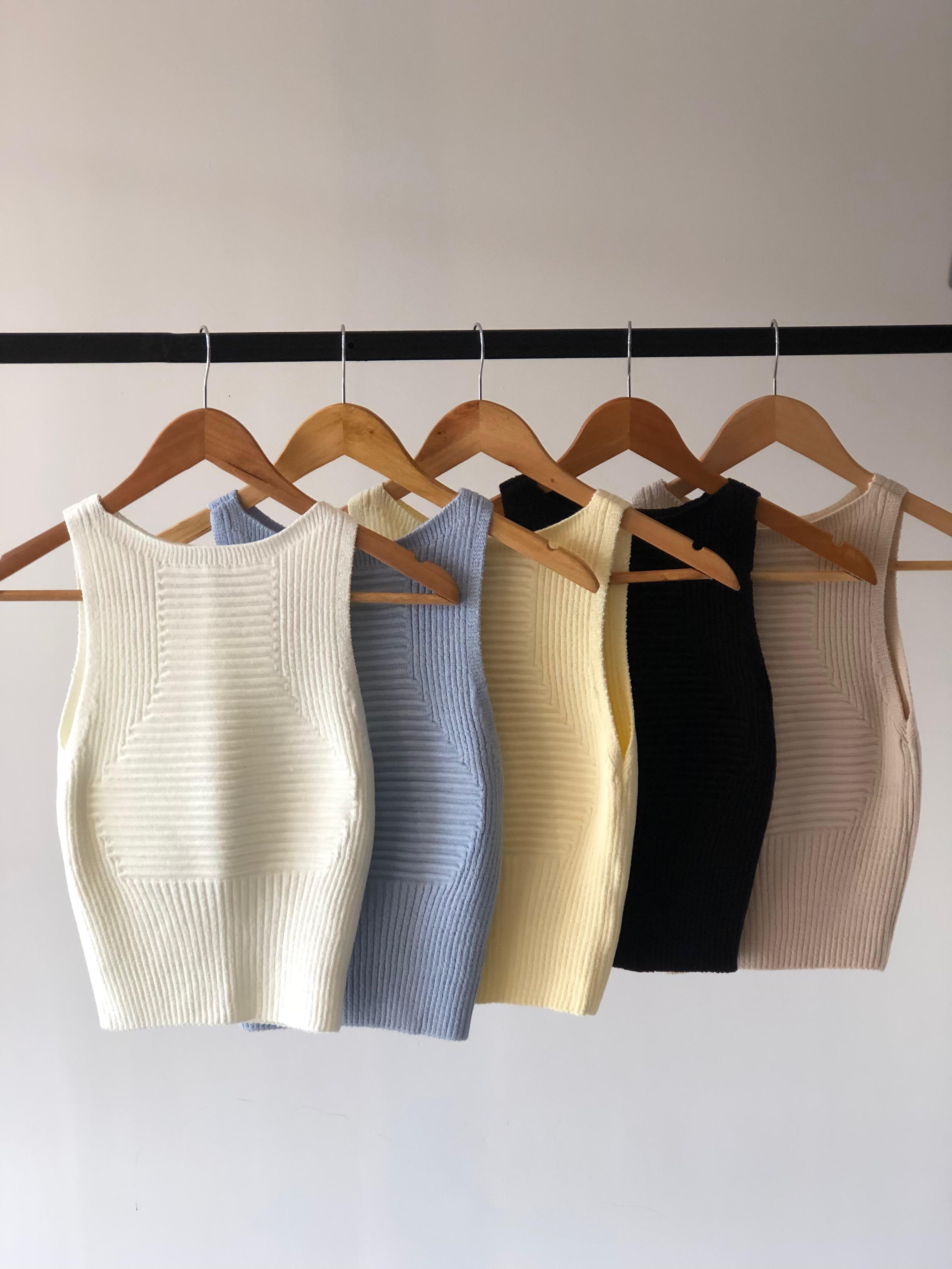 Blusa de hilo lisa