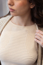 Blusa de hilo lisa