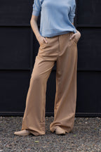 Pantalón palazo con goma